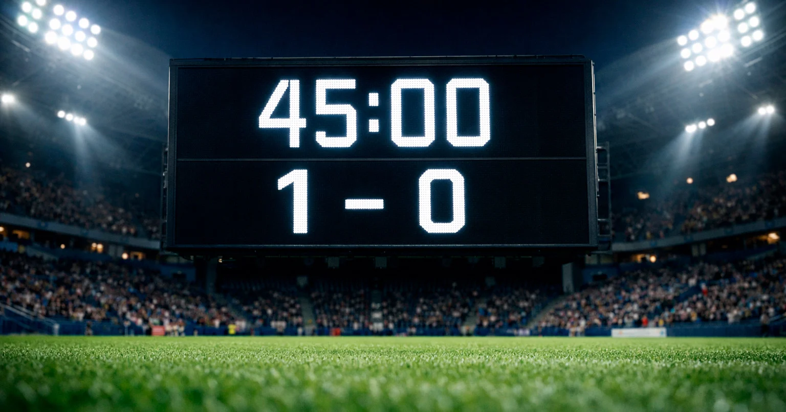 Scommesse primo tempo partite calcio